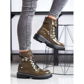 SDS Tramperos lacados de moda verde 1
