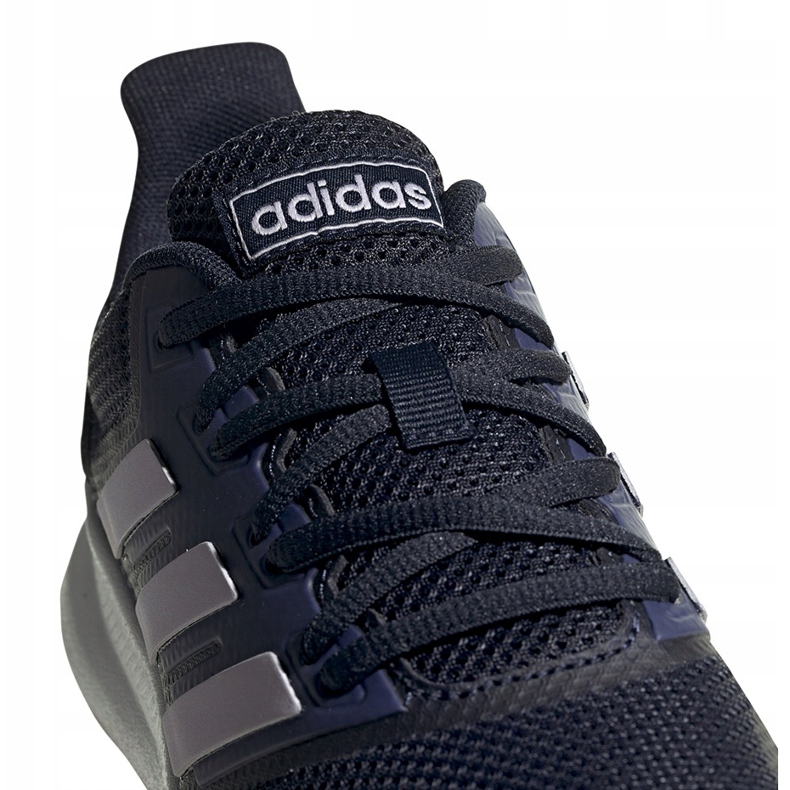 Zapatillas mujer adidas Runfalcon azul marino y rosa EG8626 violeta rosado 4