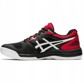 Zapatillas de voleibol Asics Upcourt 4 negro-rojo 1071A053 002 para hombre multicolor 2