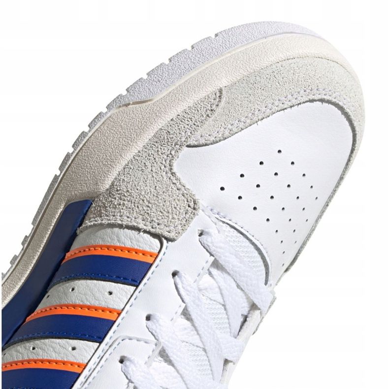 Zapatillas Adidas Entrap Mid M FW3454 blanco azul naranja 1