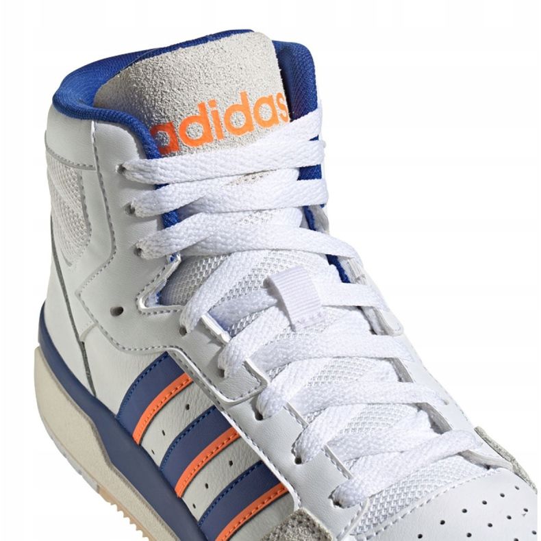 Zapatillas Adidas Entrap Mid M FW3454 blanco azul naranja 2