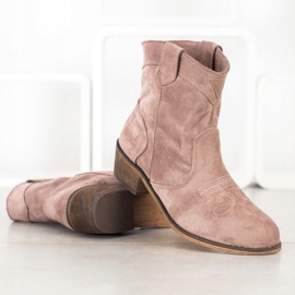 Queentina Cómodas botas de vaquero con aislamiento. beige 2 Queentina Cómodas botas de vaquero con aislamiento. beige 2
