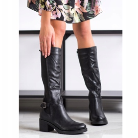 Flyfor Cómodas botas negras negro 1 Flyfor Cómodas botas negras negro 1