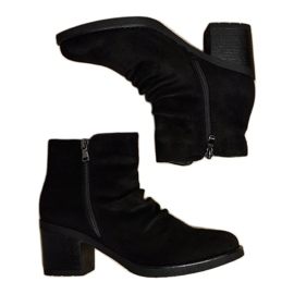 Botines negros con cremallera Millgrove 4