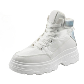 Botas deportivas aislantes blancas Ysleta blanco plata 1