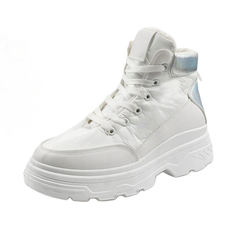 Botas deportivas aislantes blancas Ysleta blanco plata 1