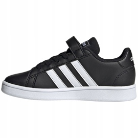 Zapatillas adidas Grand Court C Jr EF0108 blanco negro 2