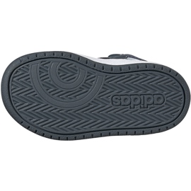 Zapatillas adidas Hoops Mid 2.0 I grises FW4925 para niños 5