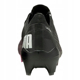 Botas de fútbol Puma Ultra 1.1 Fg M 106044-03 negro, negro, rosa negro 4