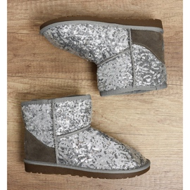 Botas con aislamiento plateado, emu Autumnsnow plata 5