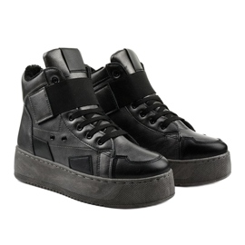 Botines con aislamiento en Riverview negro gris 3