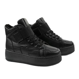 Botas negras con aislamiento de Riverview negro 1 Botas negras con aislamiento de Riverview negro 1