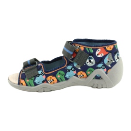 Calzado infantil befado amarillo 350P013 azul marino azul naranja gris 2