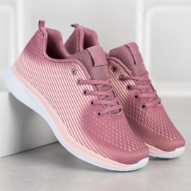 Bona Zapatillas deportivas ligeras violeta rosado 3