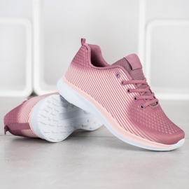 Bona Zapatillas deportivas ligeras violeta rosado 4