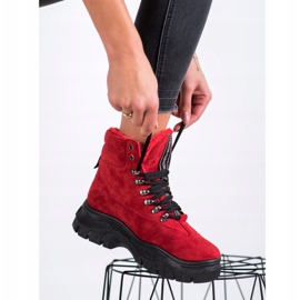 SHELOVET Tramperos rojos de la moda 2