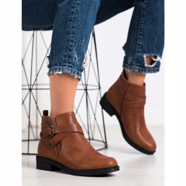 Top Shoes Botas marrones clásicas marrón 1