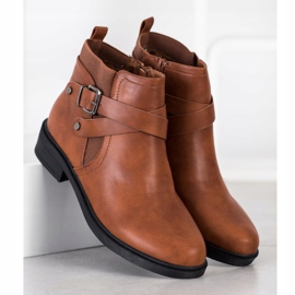 Top Shoes Botas marrones clásicas marrón 3