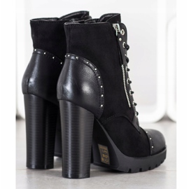 Kayla Botas de rock con tacones altos negro 2 Kayla Botas de rock con tacones altos negro 2