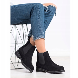 Marquiz Cómodas botas Chelsea negras negro 1