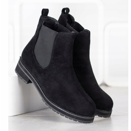 Marquiz Cómodas botas Chelsea negras negro 2