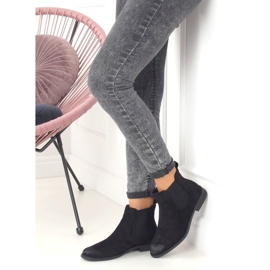 Botines Chelsea negros para mujer 8310 Negro 3