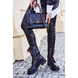 S.Barski Botas Moderniso High Grunge Negras para Mujer negro 5