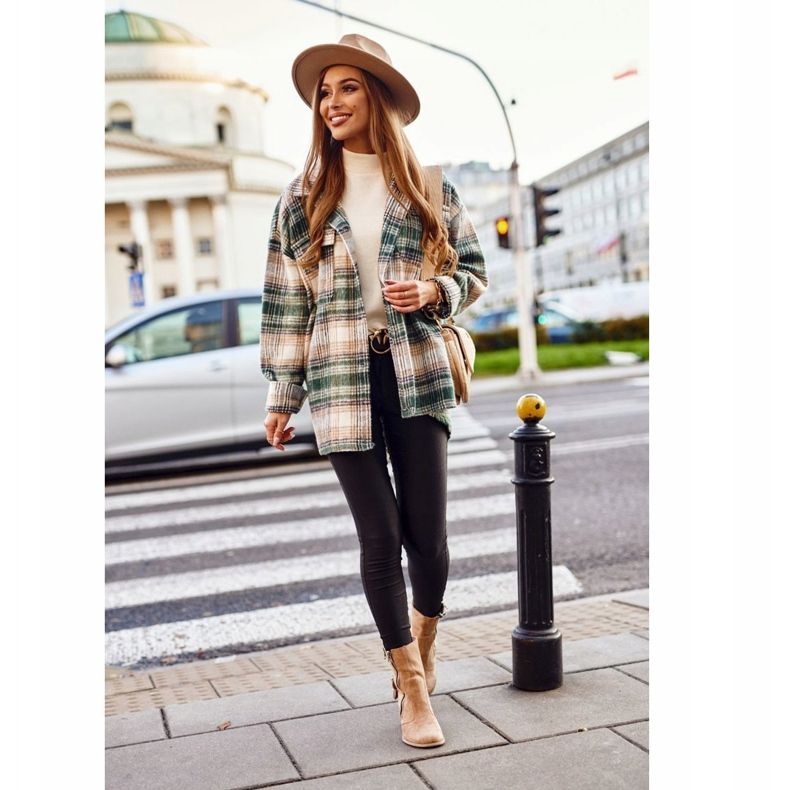 MSMG Botas De Mujer Con Tacón Ante Beige Anabelle 2