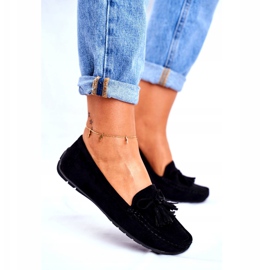 EVE Mocasines Mujer Ante 20PB35-2003 Negro Donna Mia 3