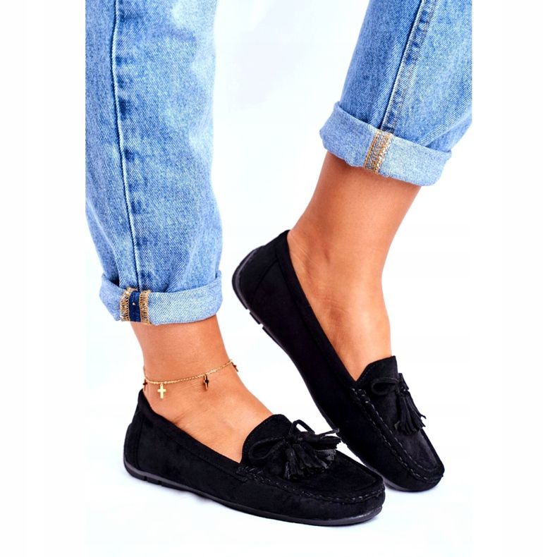 EVE Mocasines Mujer Ante 20PB35-2003 Negro Donna Mia 1