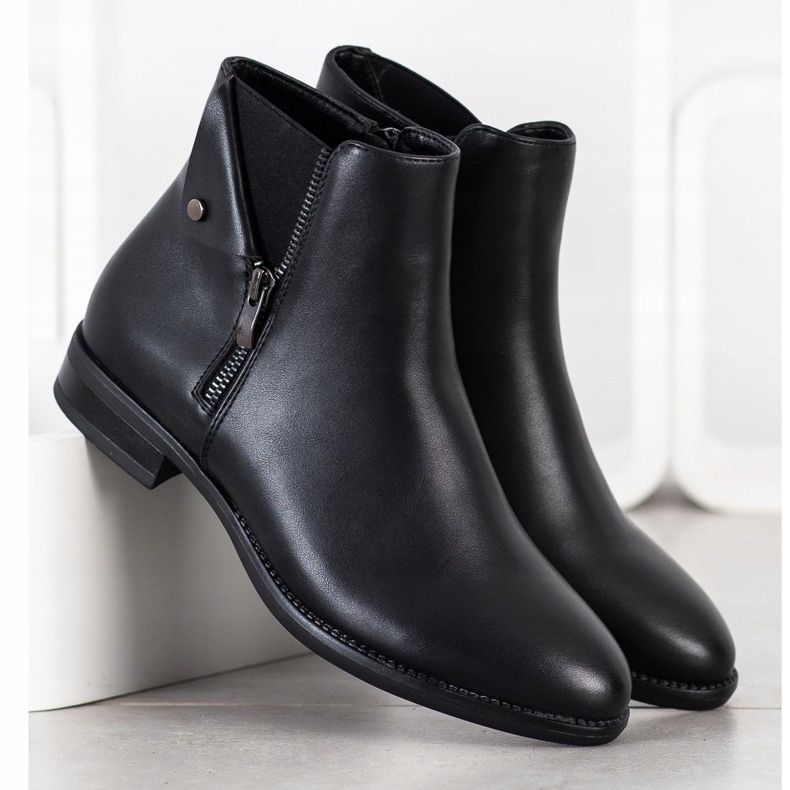 Botas clásicas Sergio Leone negro 1