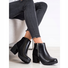 Queen Vivi Botas negras de moda negro 2