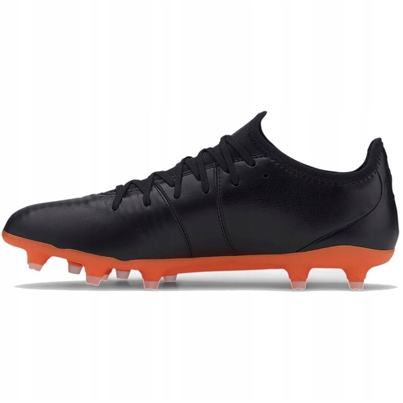 Zapatos de fútbol Puma King Pro Fg negro-naranja 105608 06 multicolor 1