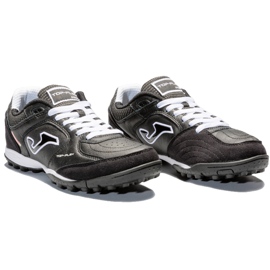 Botas de fútbol Joma Top Flex 301 Turf negro, gris negro 2