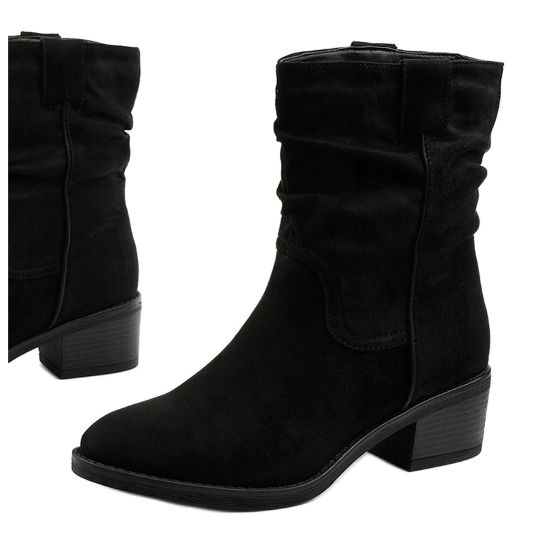 Botas camperas Fyrelnet de ante negro con aislamiento 1 Botas camperas Fyrelnet de ante negro con aislamiento 1