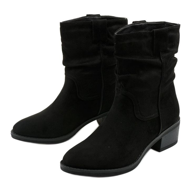 Botas camperas Fyrelnet de ante negro con aislamiento 2 Botas camperas Fyrelnet de ante negro con aislamiento 2