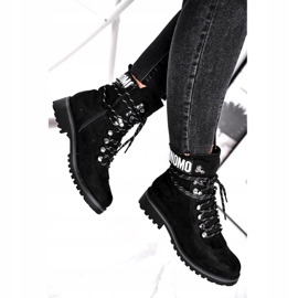 Evento Botas de madera High Black 9BT35-1331 Black Popsi negro 1