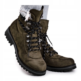 Evento Botas Timber Mujer Altas Caqui 9BT35-1331 Dk.Green negro 3 Evento Botas Timber Mujer Altas Caqui 9BT35-1331 Dk.Green negro 3