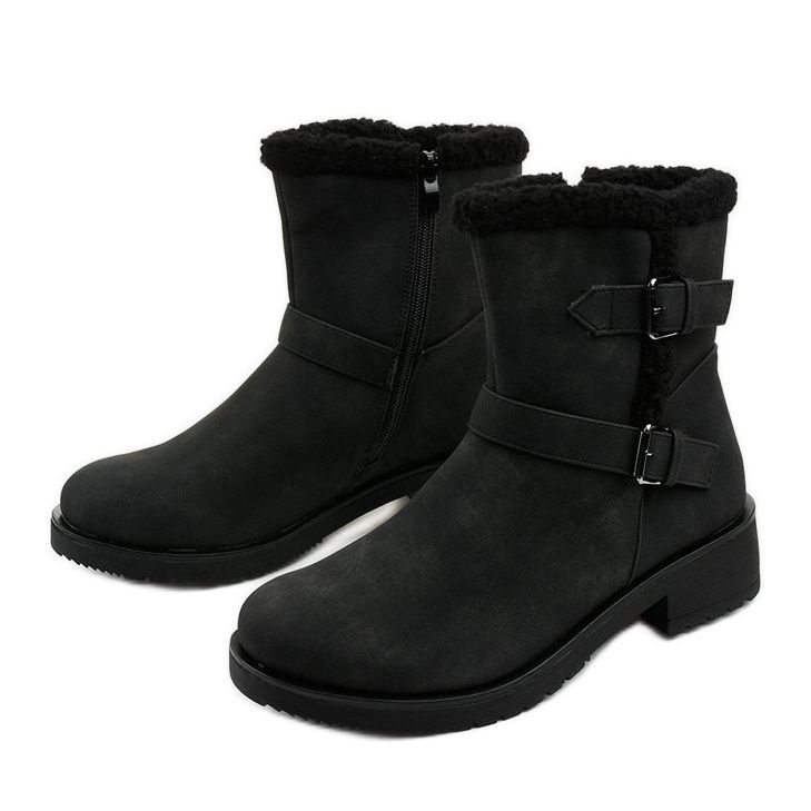 Botas de mujer Lightwing negras con aislamiento negro 2 Botas de mujer Lightwing negras con aislamiento negro 2