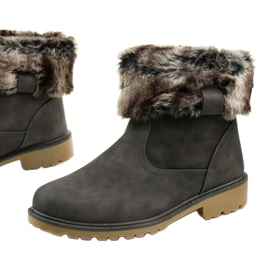 Botas aislantes grises para mujer de Giserelle 1