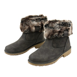 Botas aislantes grises para mujer de Giserelle 2