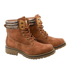 Botas camel con cordones, aislante Halitta marrón multicolor 3
