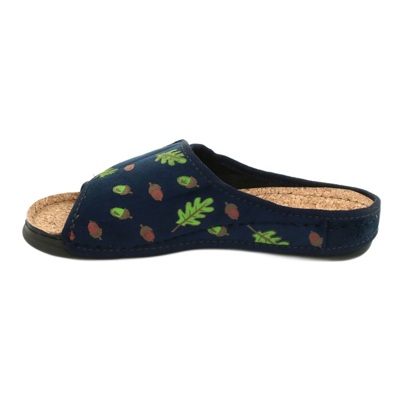 Zapatos de mujer Inblu 155D115 azul marino verde 2