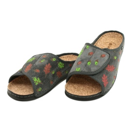 Zapatos de mujer Inblu 155D116 gris multicolor verde 3 Zapatos de mujer Inblu 155D116 gris multicolor verde 3