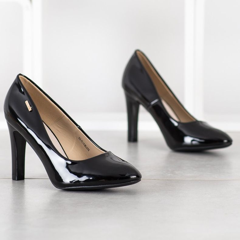 Goodin Bombas De Tacones Altos negro 1