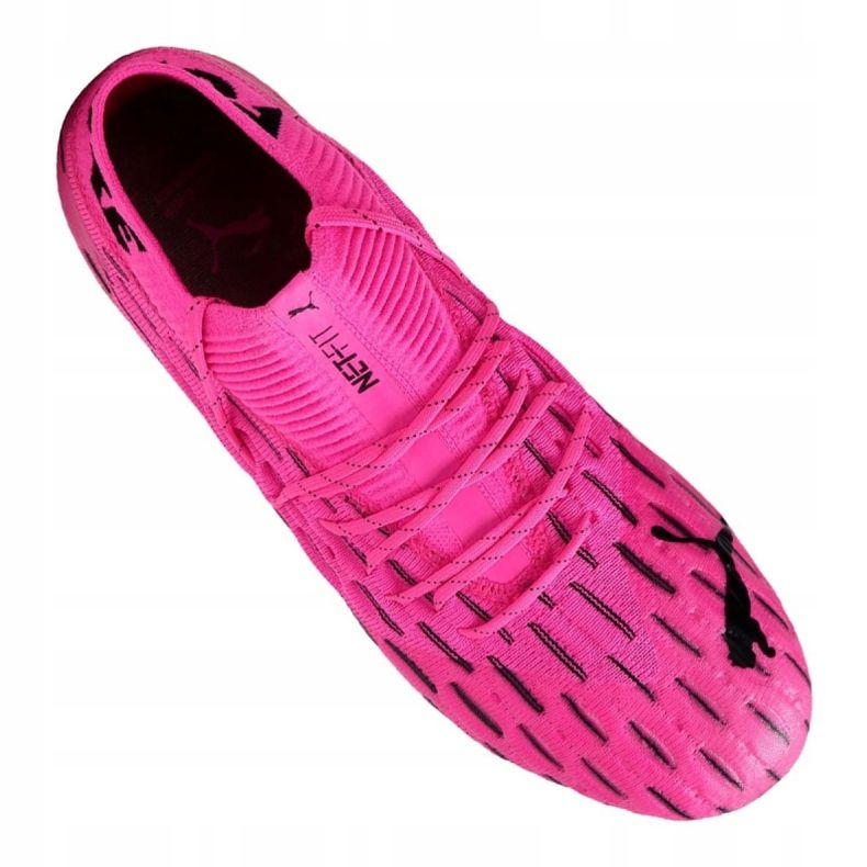 Botas de fútbol Puma Future 6.1 Netfit Fg / Ag M 106179-03 rosa, negro rosa 2