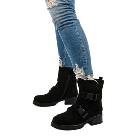 Botas térmicas para mujer negras de Irinrahne negro 2