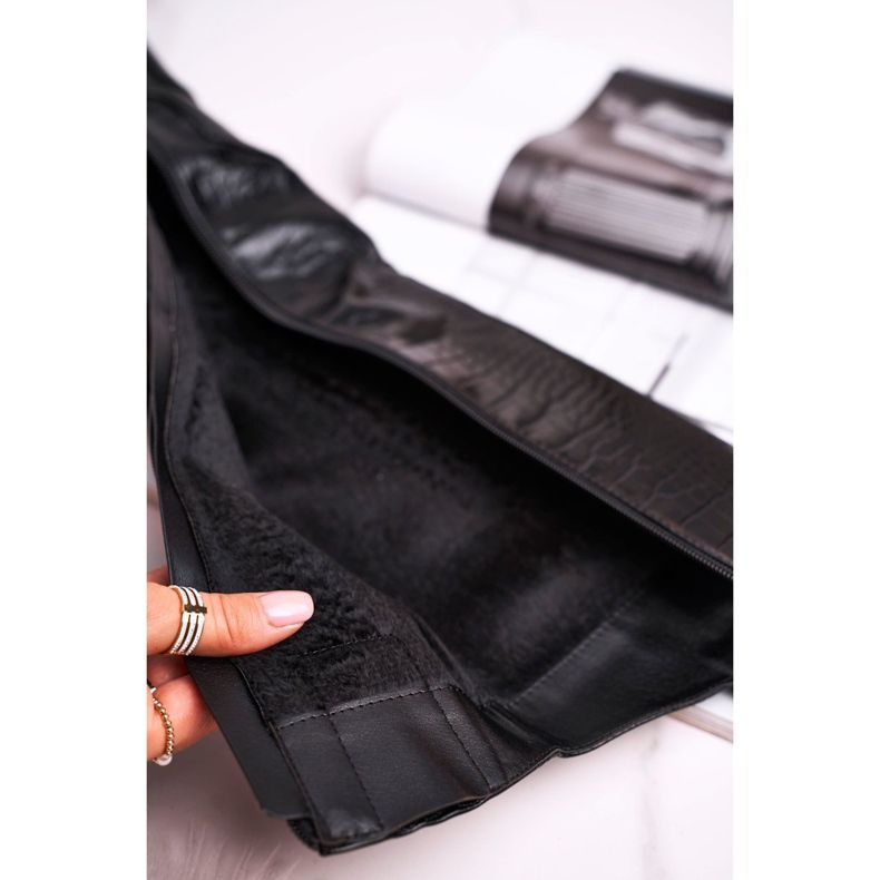 HAN Botas De Mujer Con Tacón Negro Más Alto 3 HAN Botas De Mujer Con Tacón Negro Más Alto 3