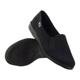 Pantuflas sin cordones Befado 001M060 negro 3
