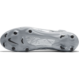 Zapatos de fútbol Nike Phantom Gt Scorpion Academy Dynamic Fit FG / MG DA2266 001 gris-plata plata 9